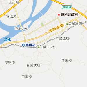 慈利县零阳镇地图图片