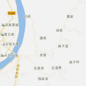 沅陵镇地图图片