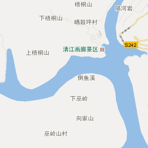 长阳地图高清版图片