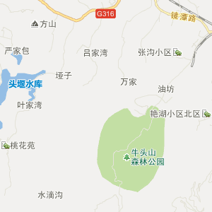 十堰市张湾区地图详图图片