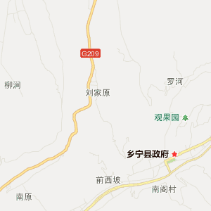 乡宁县历史地图
