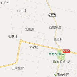 渭南市合阳县乡镇地图图片