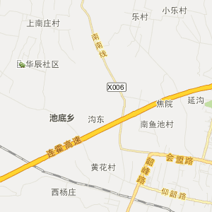 三门峡市渑池县地图
