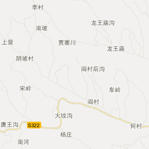嵩县地图