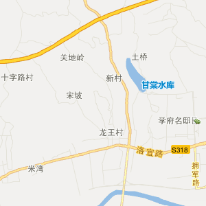 宜阳县地图乡镇图片
