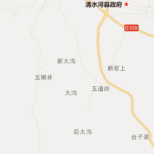 清水河县地图