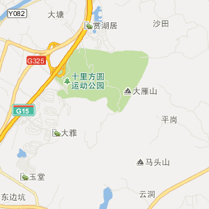 江门市鹤山市地图