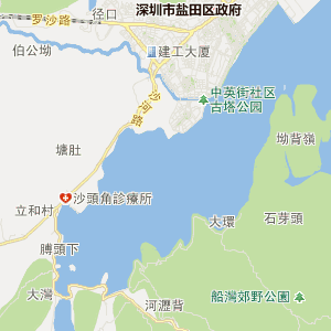 深圳市盐田区地图