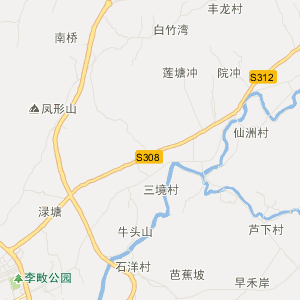 上栗县乡镇地图图片