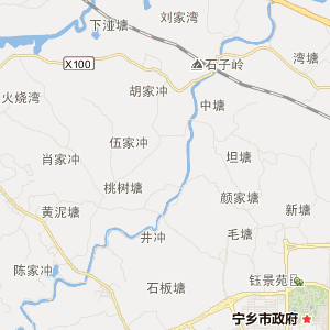 宁乡市地图