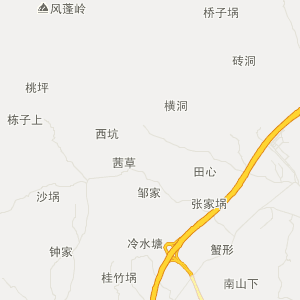 铜鼓县乡镇地图图片