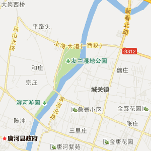 唐河乡镇地图图片