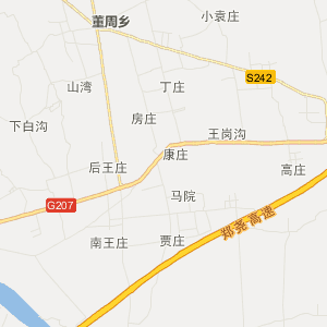 鲁山县熊背乡地图图片