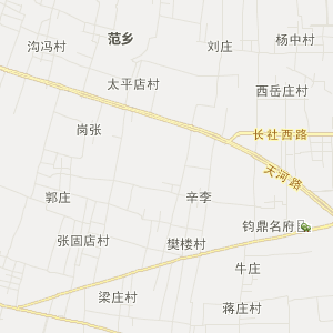 大周镇地图图片
