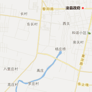 鹤壁市浚县地理地图
