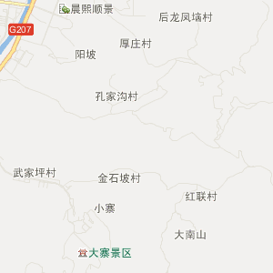 晋中市昔阳县地图