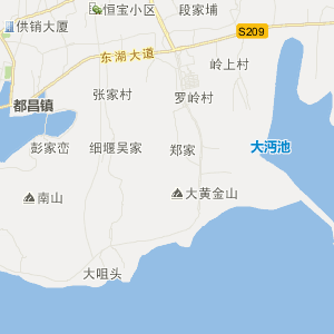 九江市都昌县地理地图