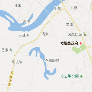弋阳县乡镇分布图图片