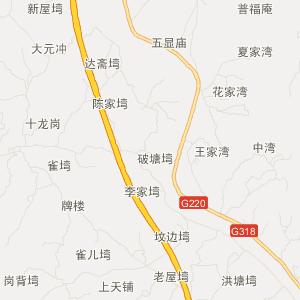 罗田县地图详图图片