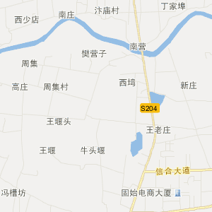 河南省固始县乡镇地图图片