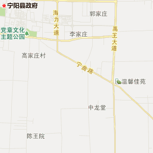 宁阳县各镇地图图片