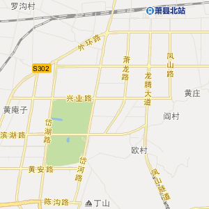 萧县龙城镇地图图片