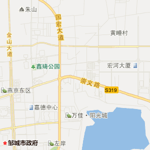 山东邹城市公交线路图图片