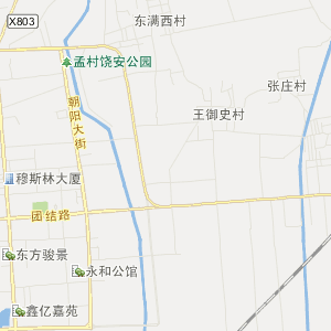 孟村县各乡镇高清地图图片