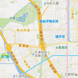 天津714路上行公交線路