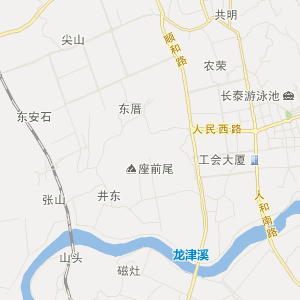 长泰地图全景图片