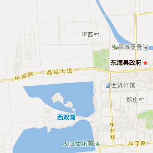 东海县城街道地图图片