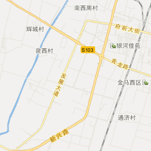 新泰市区地图图片