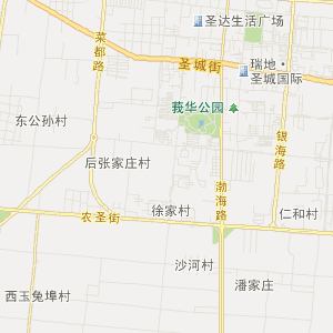 寿光市圣城街道地图图片