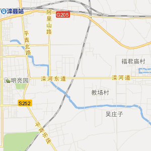 唐山滦县地图全图图片