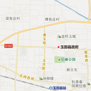玉田县地图