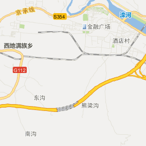 市双滦区地理地图