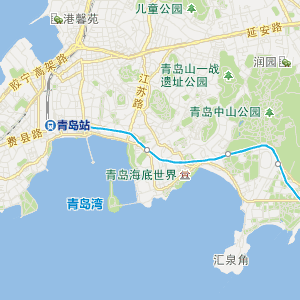 青岛汉卓酒店地图图片