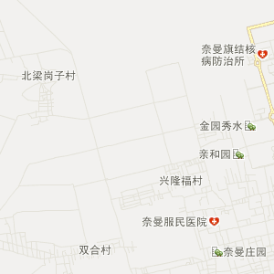 奈曼旗地图