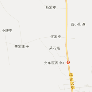 黑龙江克东县地图图片